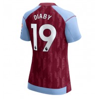 Camisa de time de futebol Aston Villa Moussa Diaby #19 Replicas 1º Equipamento Feminina 2023-24 Manga Curta